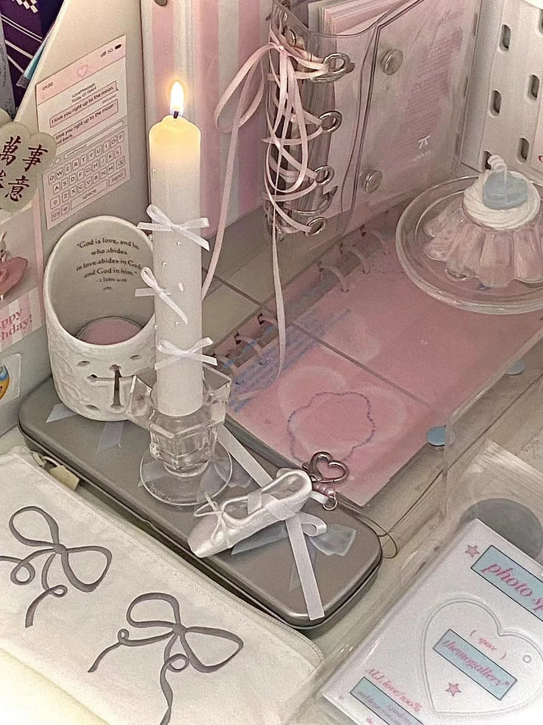 Elevate Your Bedroom with Ribbon Aesthetic and Balletcore Decor đ©°đ - Ever Lasting