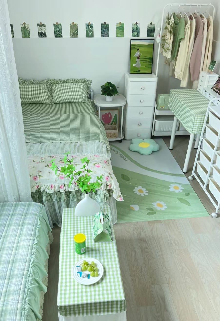 Elevate Your Dorm Decor with Gingham and Striped Fabrics - Ever Lasting