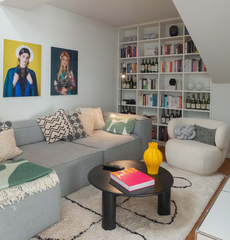 maximalist fall bedroom