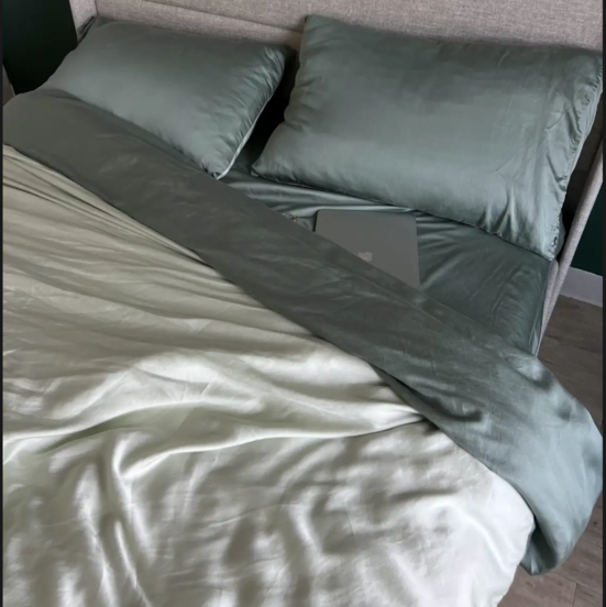 Adeline Pastel Silky Cooling Sheets