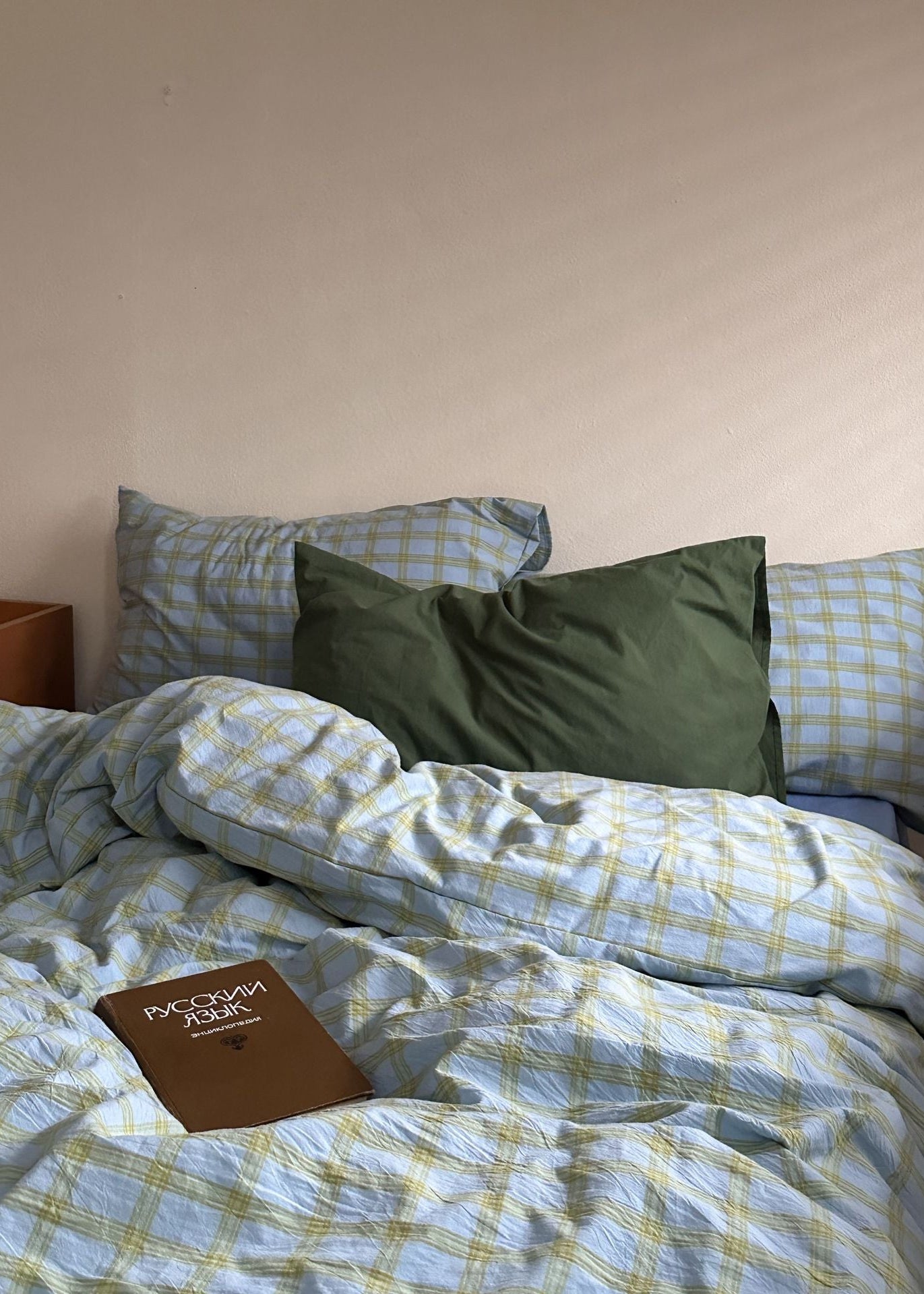 Birch Gingham Washed Cotton Bedding Bundle
