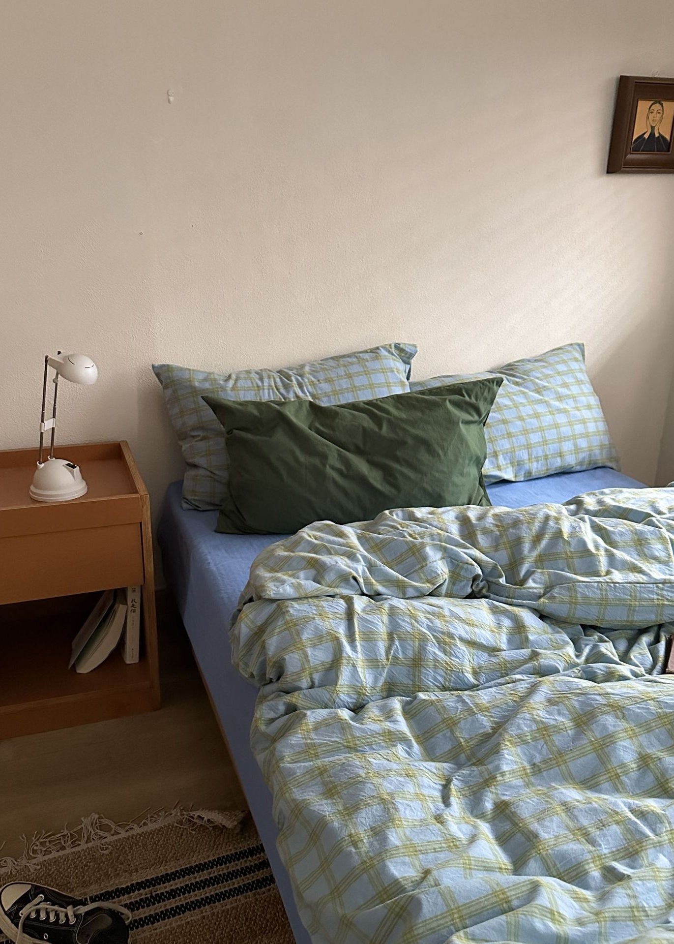 Birch Gingham Washed Cotton Bedding Bundle