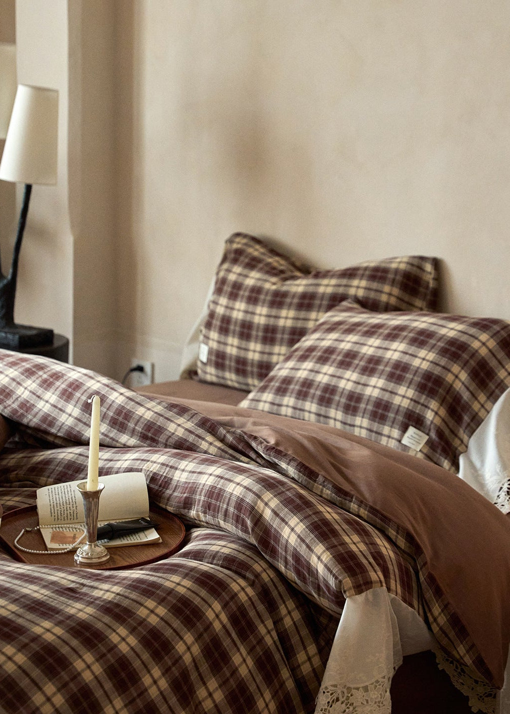 Primrose Gingham Washed Cotton Bedding Bundle