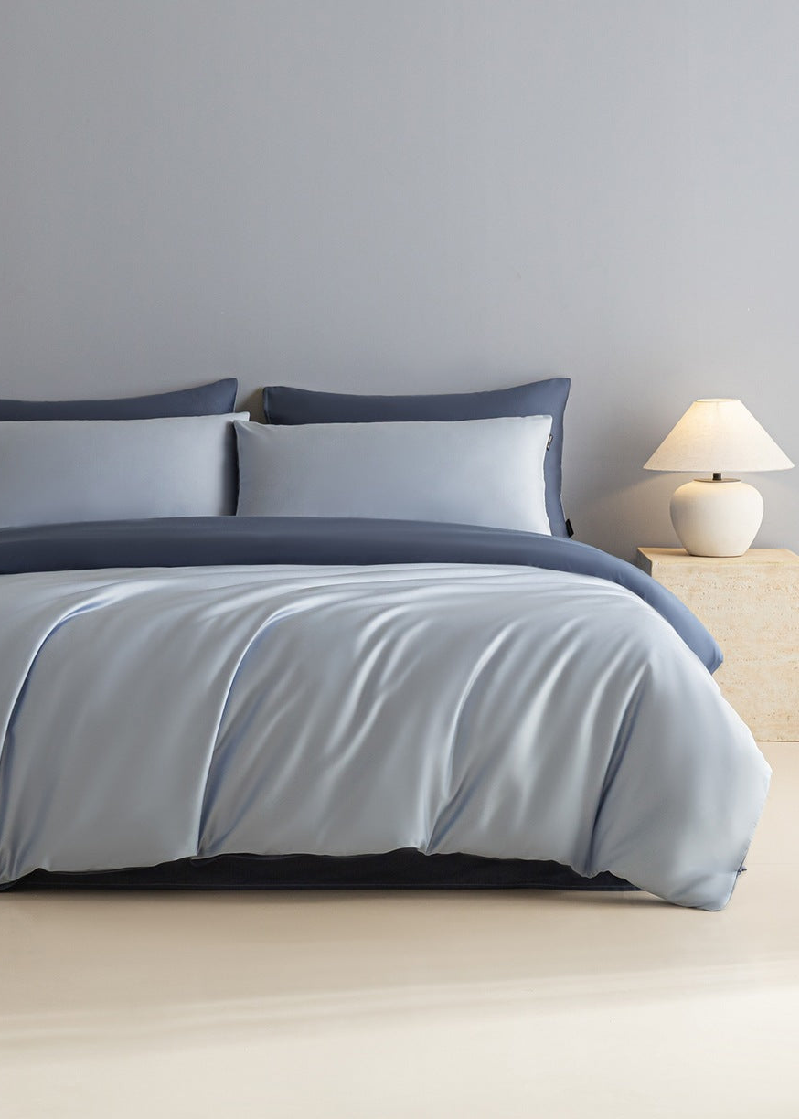 Brooks Solid Color Bedding Set / Blue