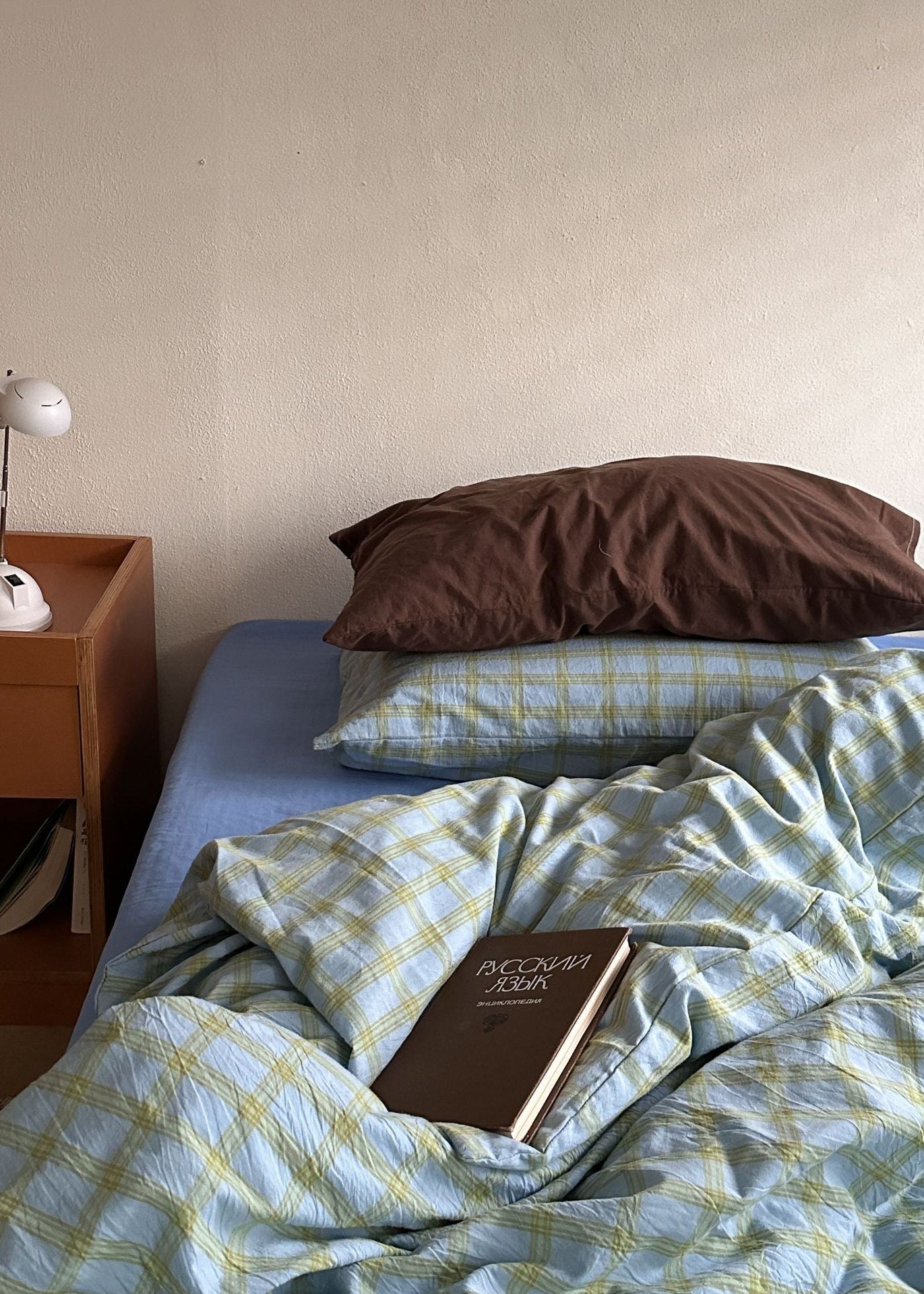 Birch Gingham Washed Cotton Bedding Bundle