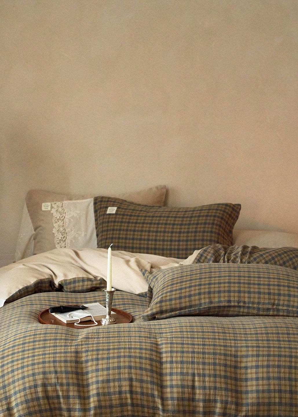 Primrose Gingham Washed Cotton Bedding Bundle