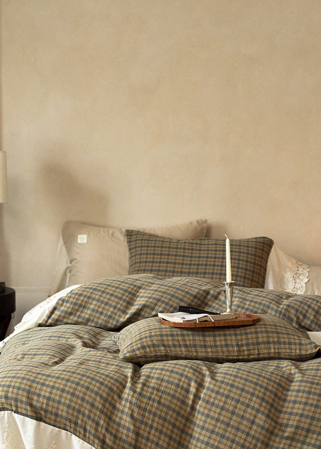 Primrose Gingham Washed Cotton Bedding Bundle