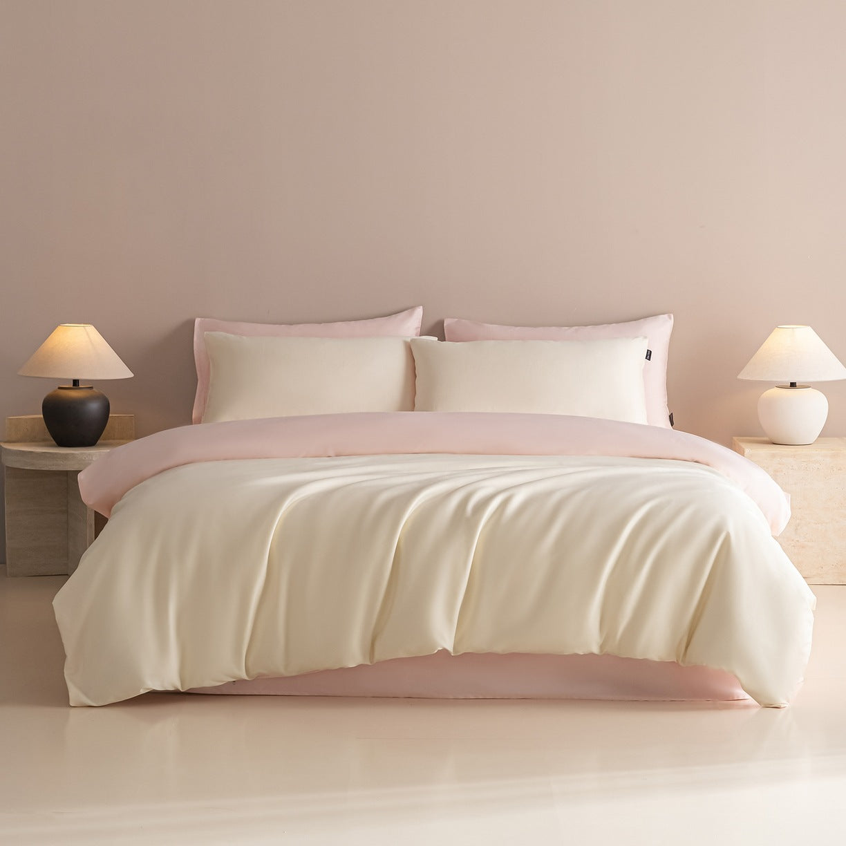 Brooks Solid Color Bedding Set / Blue