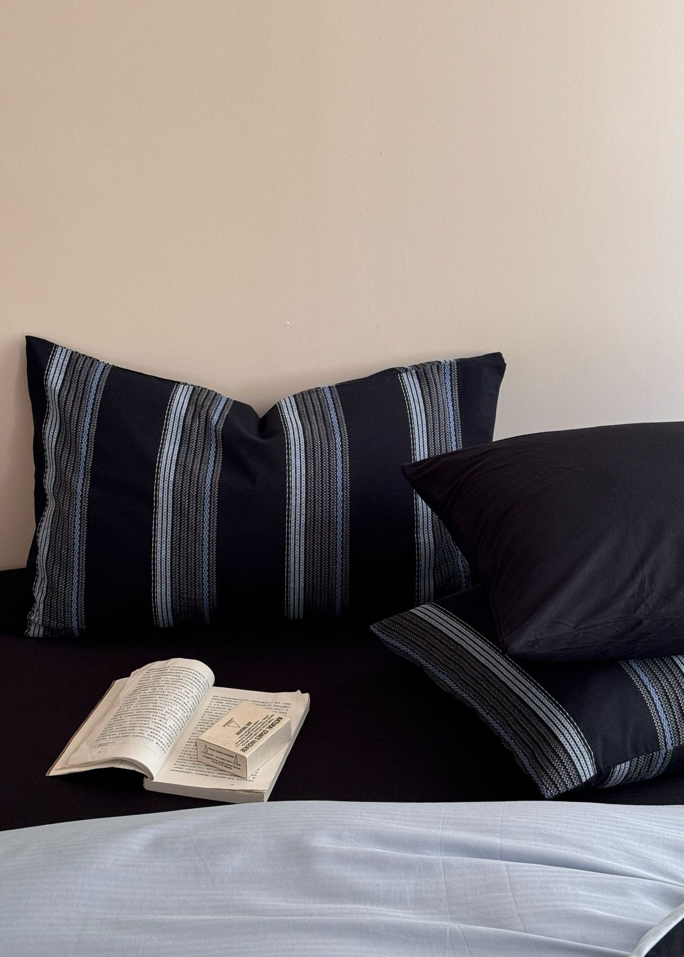 Maple Jacquard Striped Bedding Bundle