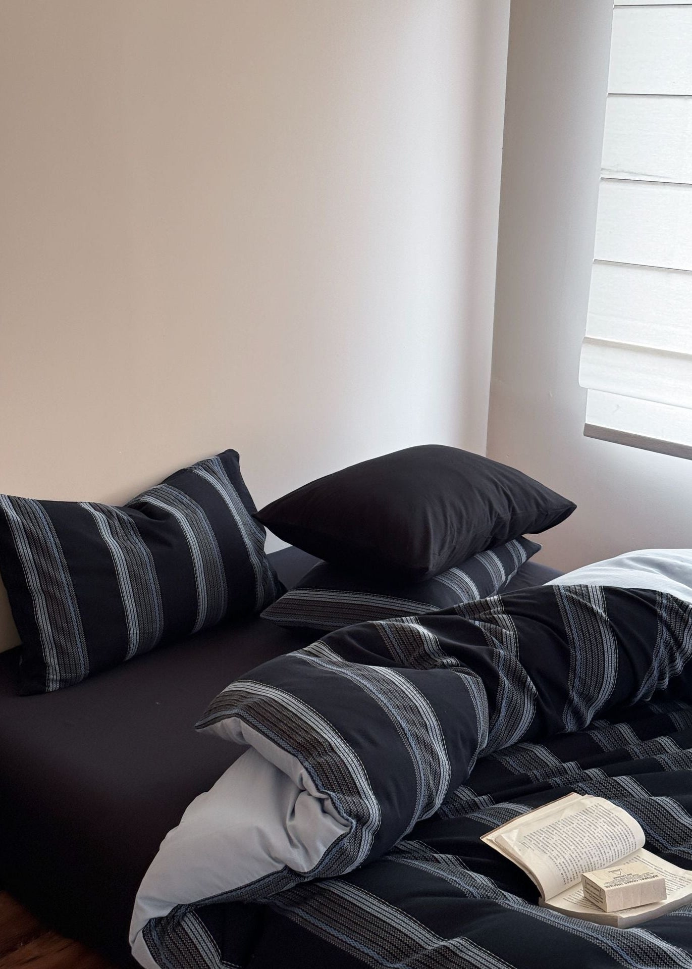 Maple Jacquard Striped Bedding Bundle