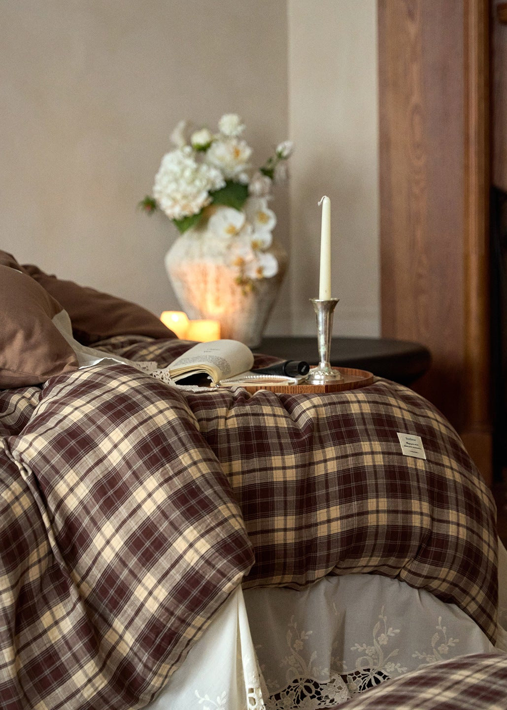 Primrose Gingham Washed Cotton Bedding Bundle