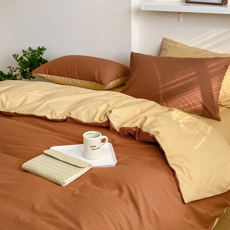 Duo Bedding Set / Orange