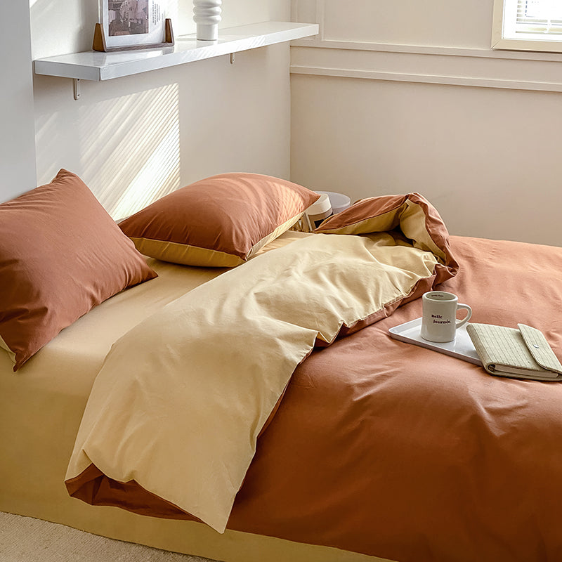 Duo Bedding Set / Orange