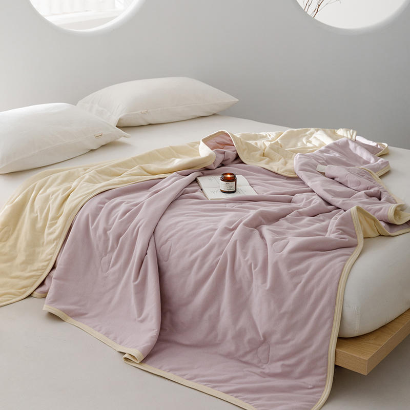 Duo Pastel Cotton Blanket (6 Colors) Blankets