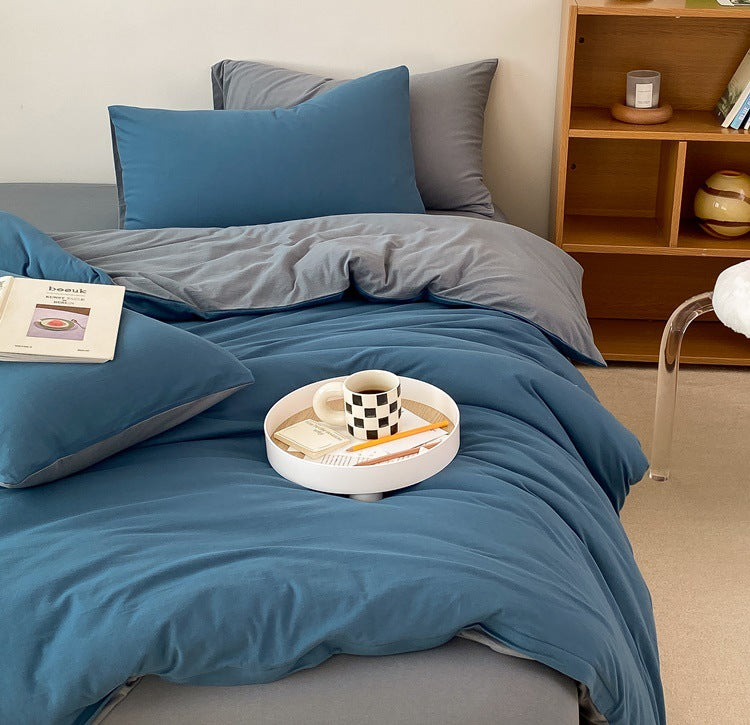 Duo Earth Tone Jersey Knit Bedding Bundle