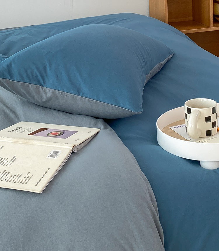 Duo Earth Tone Jersey Knit Bedding Bundle