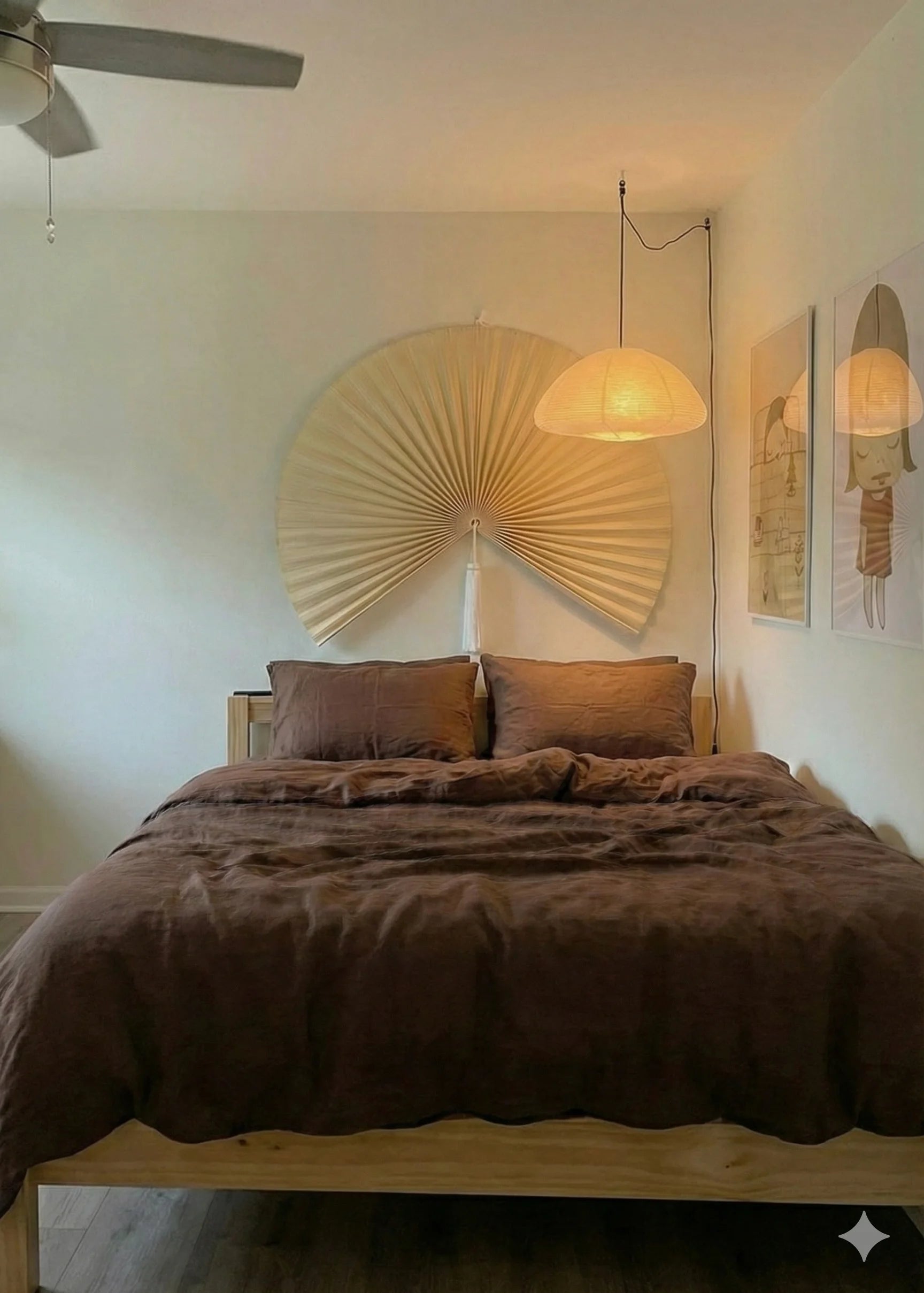 Latte Small Room Bedding Set / Brown