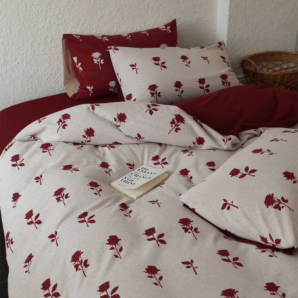Nadia Floral Jacquard Bedding Bundle