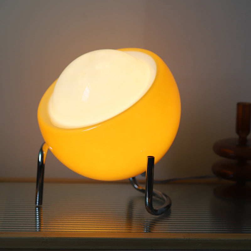 Planet Orange Lamp Light