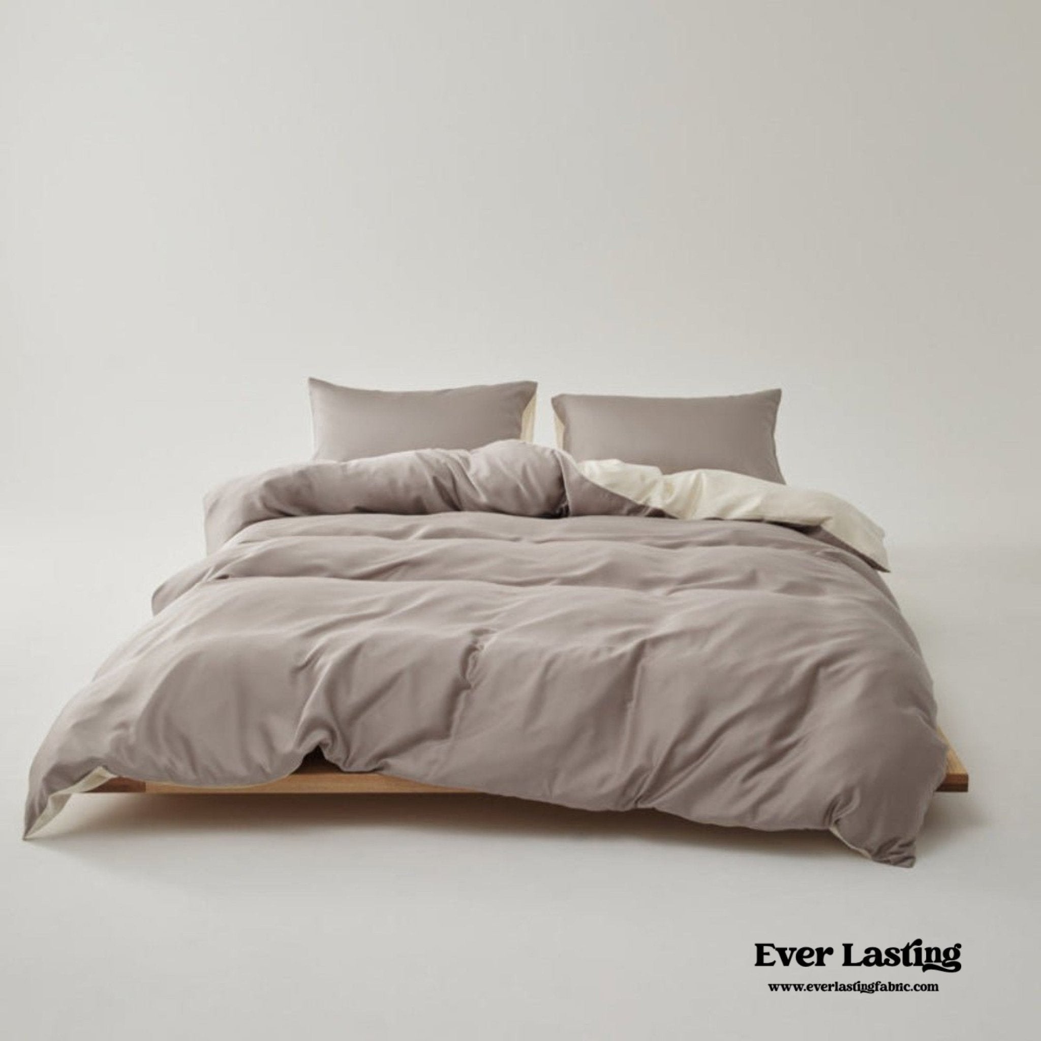 Adeline Pastel Silky Cooling TENCEL™ Bedding Set / Blue - Ever Lasting