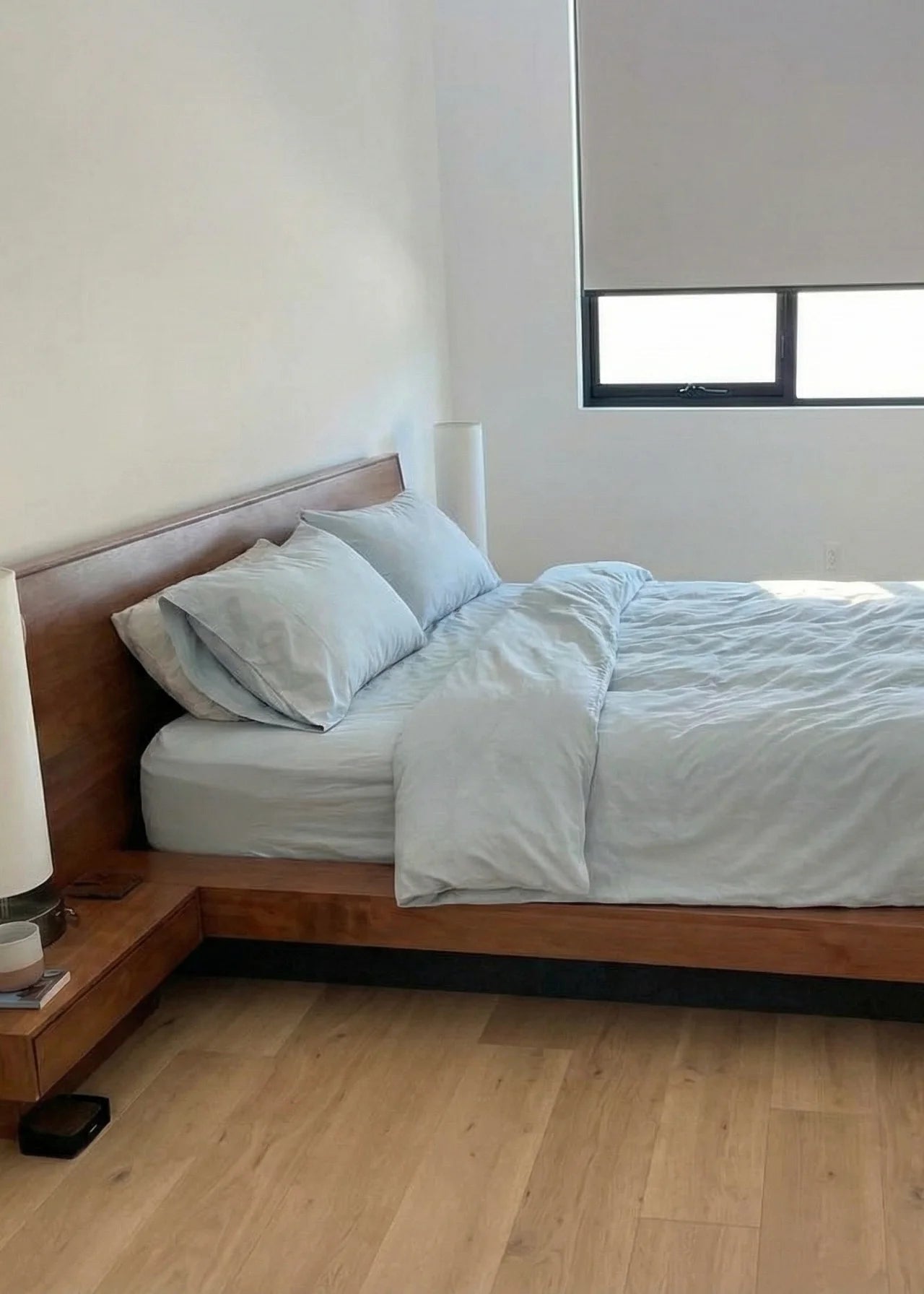 - Ever Lasting - Adeline Pastel Silky Cooling TENCEL™ Bedding Set / Blue - Bedding Set - Ever Lasting