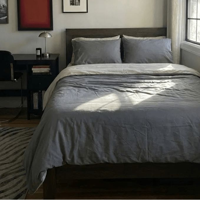 - Ever Lasting - Adeline Pastel Silky Cooling TENCEL™ Bedding Set / Blue - Bedding Set - Ever Lasting