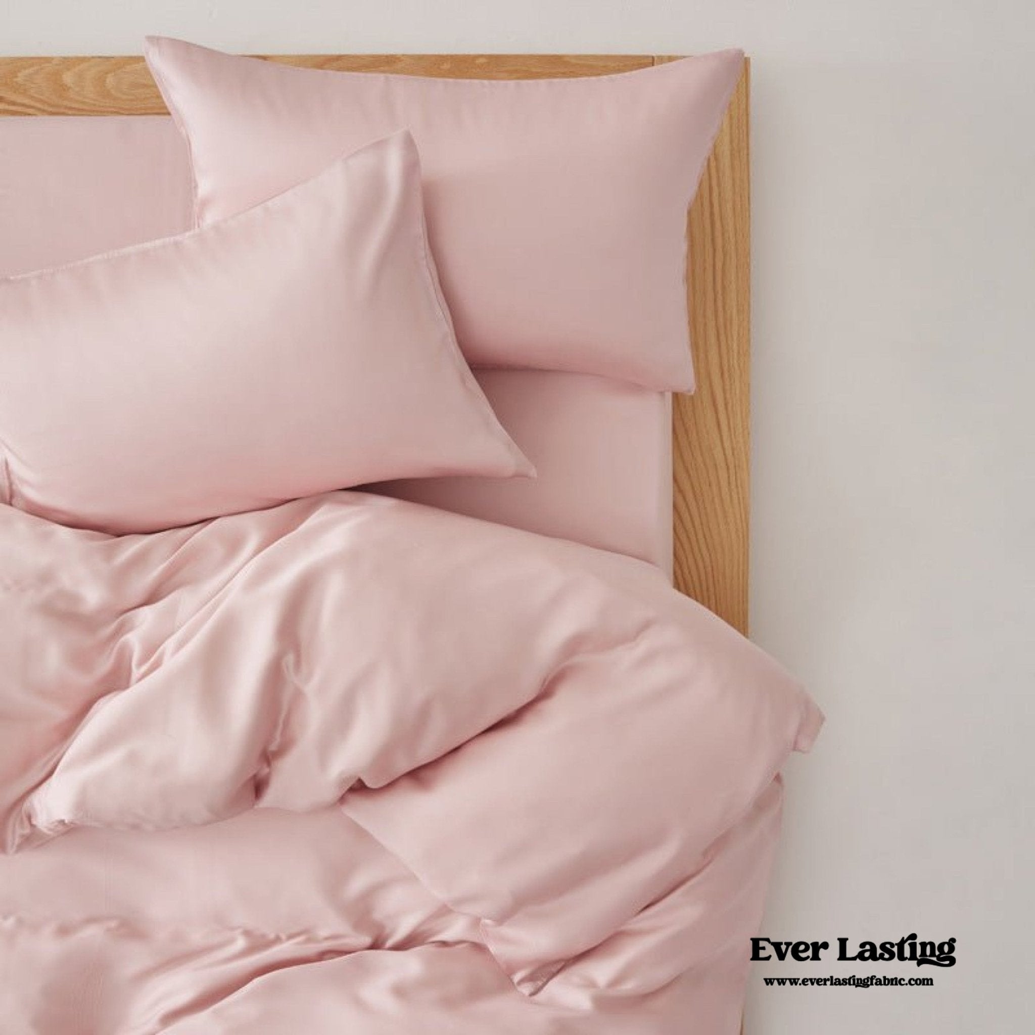 Adeline Pastel Silky Cooling TENCEL™ Bedding Set / Coffee - Ever Lasting