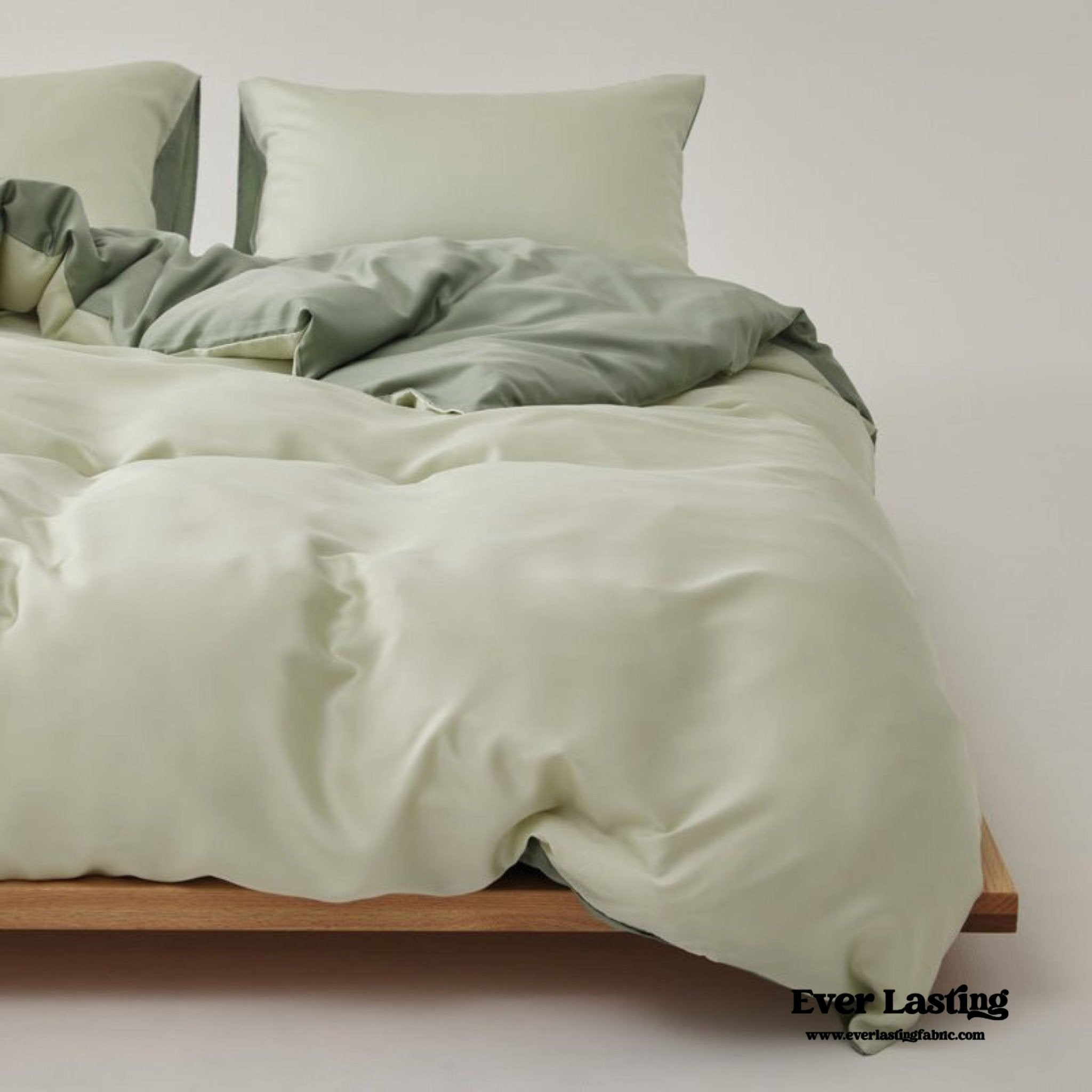 Adeline Pastel Silky Cooling TENCEL™ Bedding Set / Coffee - Ever Lasting