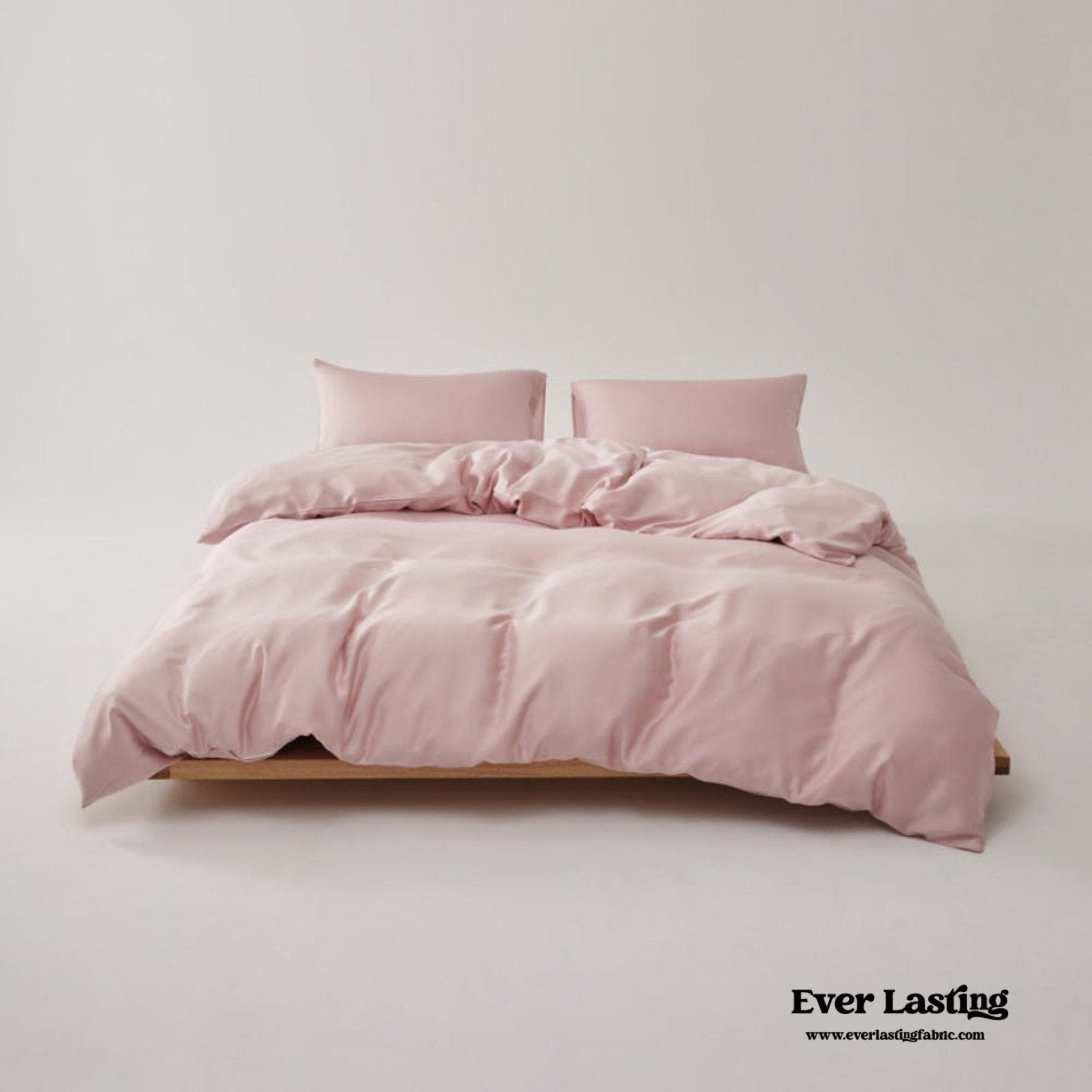 Adeline Pastel Silky Cooling TENCEL™ Bedding Set / Coffee - Ever Lasting