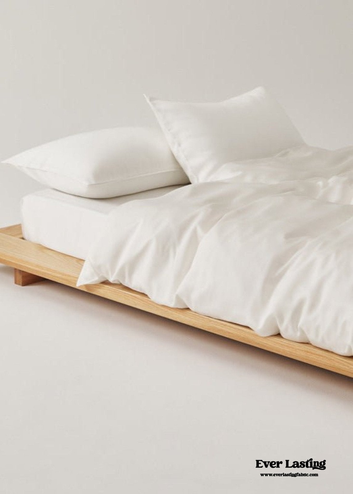 Adeline Pastel Silky Cooling TENCEL™ Bedding Set / Coffee - Ever Lasting