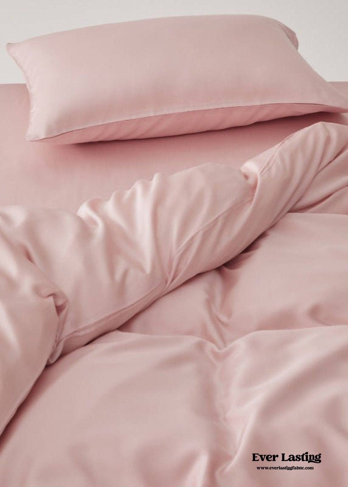 Adeline Pastel Silky Cooling TENCEL™ Bedding Set / Cream - Ever Lasting