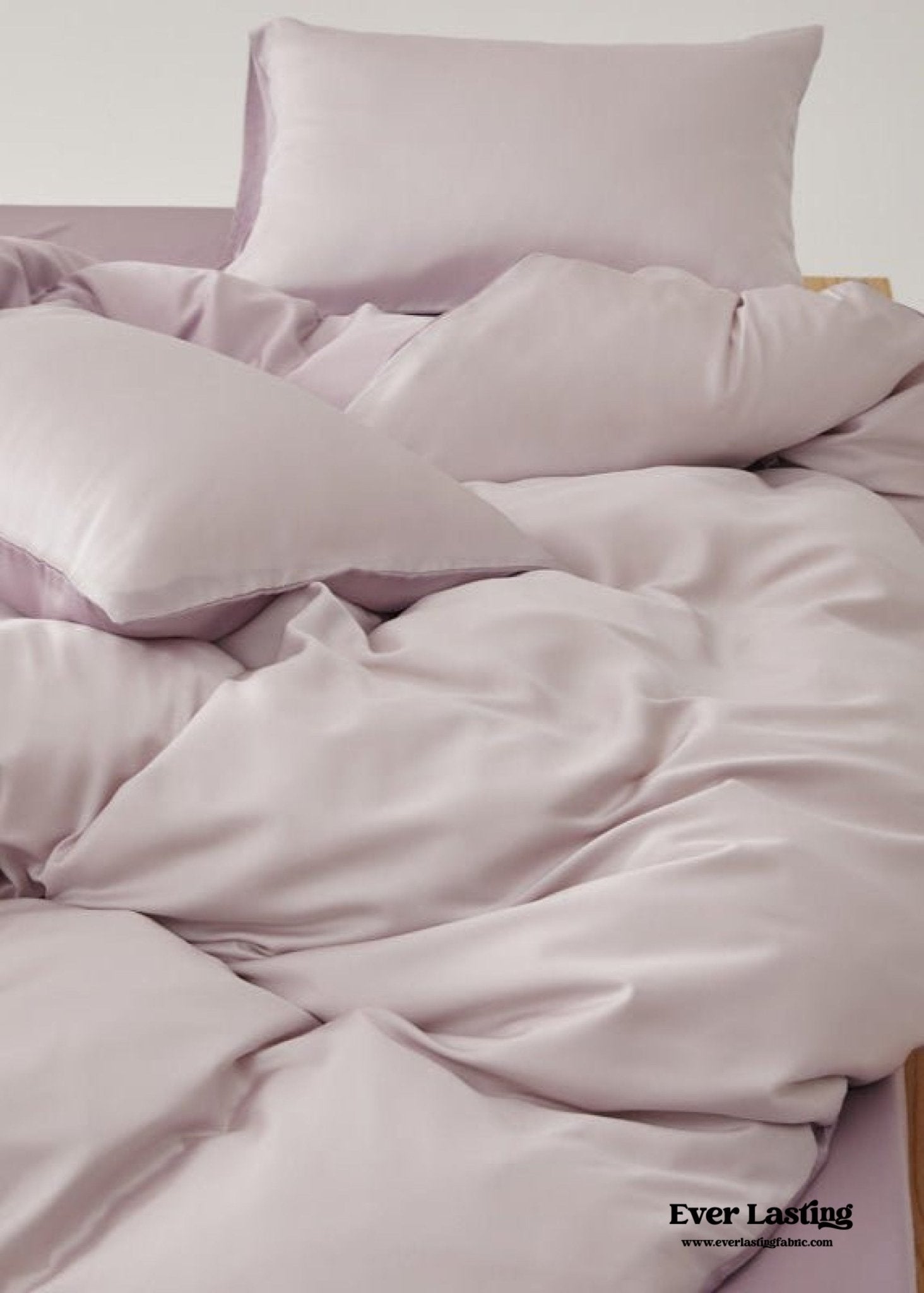 Adeline Pastel Silky Cooling TENCEL™ Bedding Set / Cream - Ever Lasting