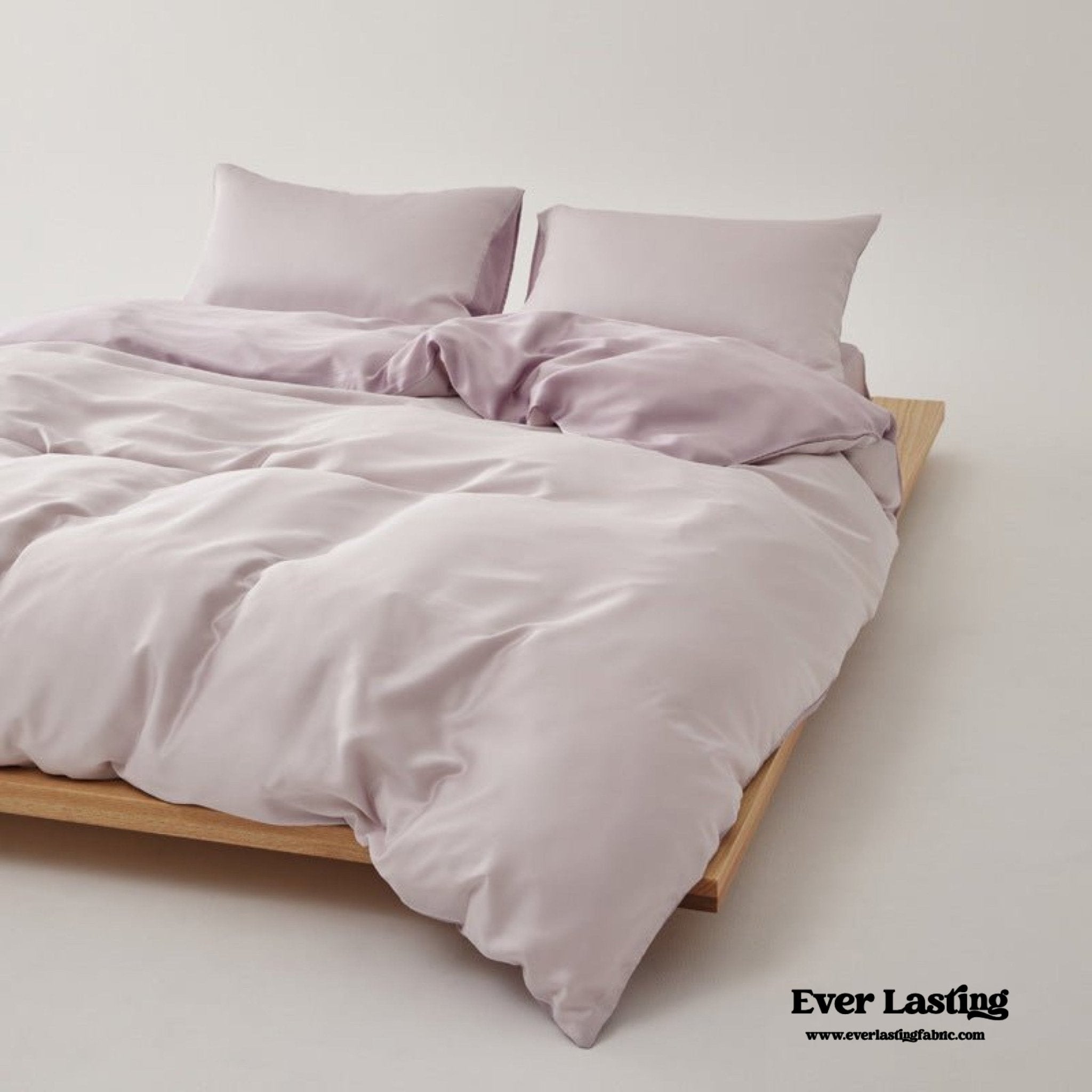 Adeline Pastel Silky Cooling TENCEL™ Bedding Set / Cream - Ever Lasting