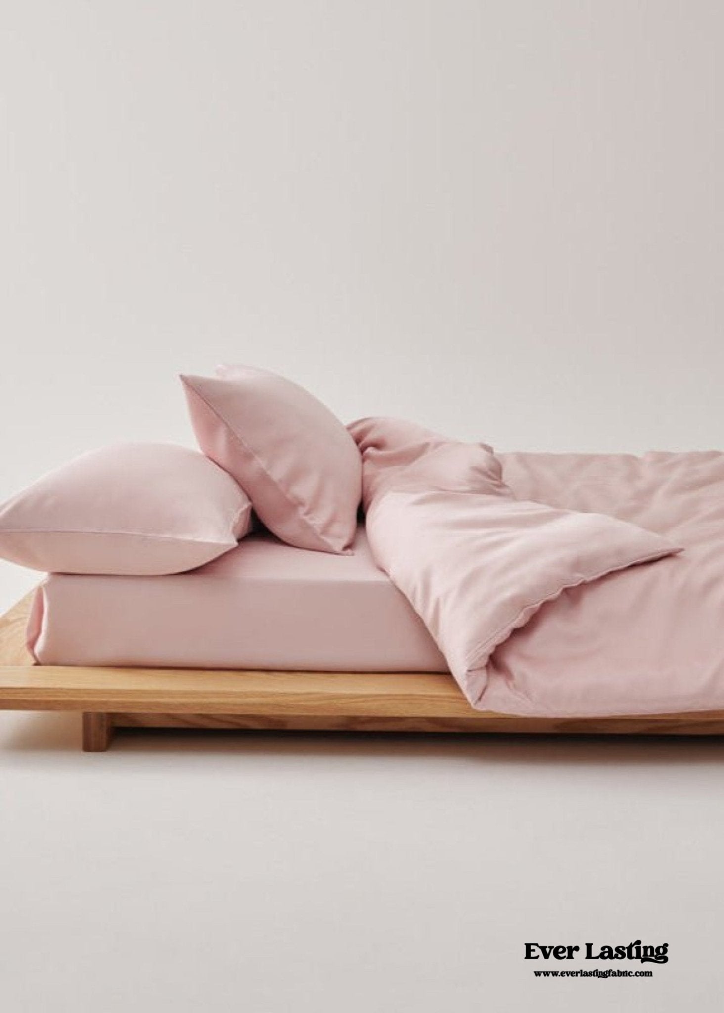 Adeline Pastel Silky Cooling TENCEL™ Bedding Set / Cream - Ever Lasting
