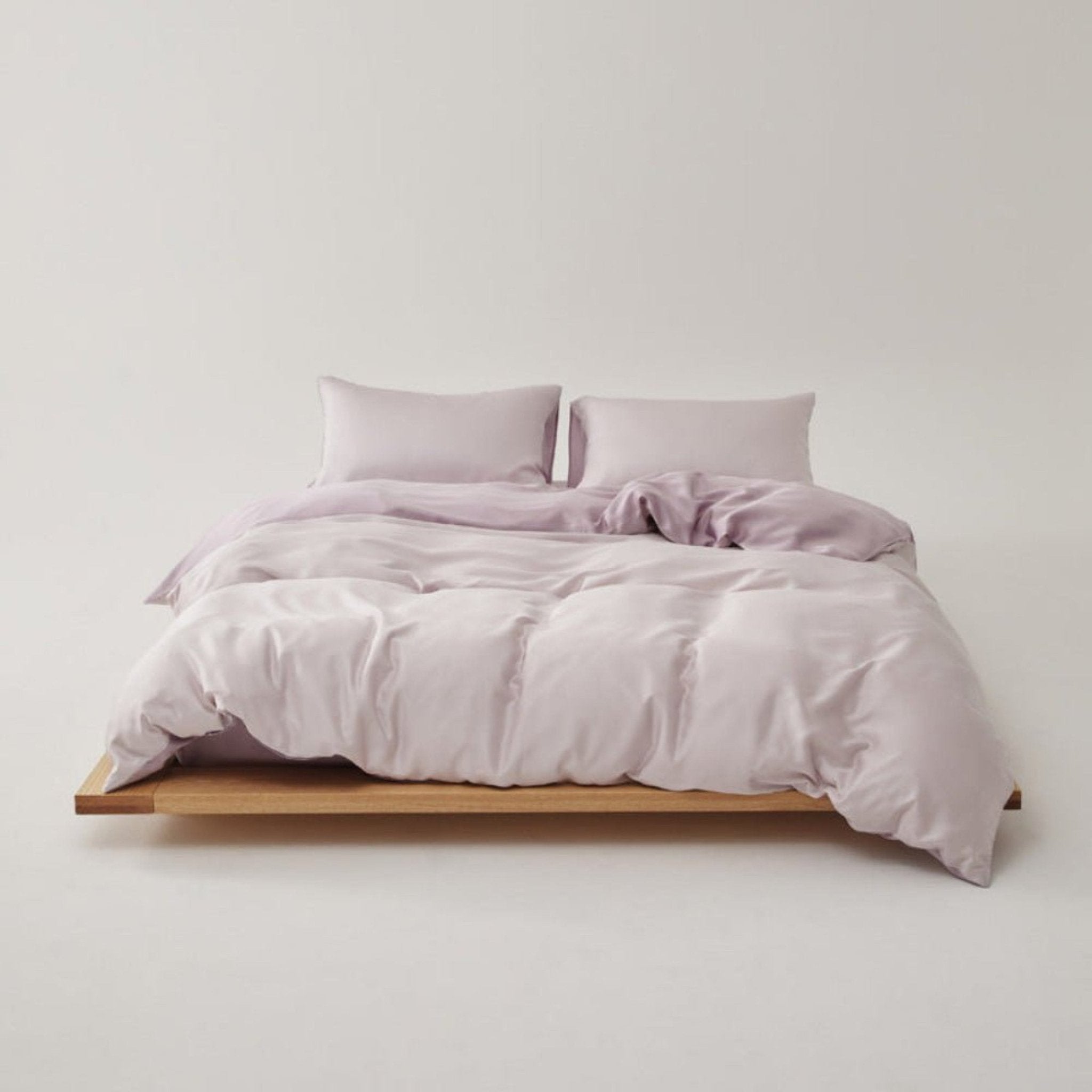 Adeline Pastel Silky Cooling TENCEL™ Bedding Set / Cream - Ever Lasting