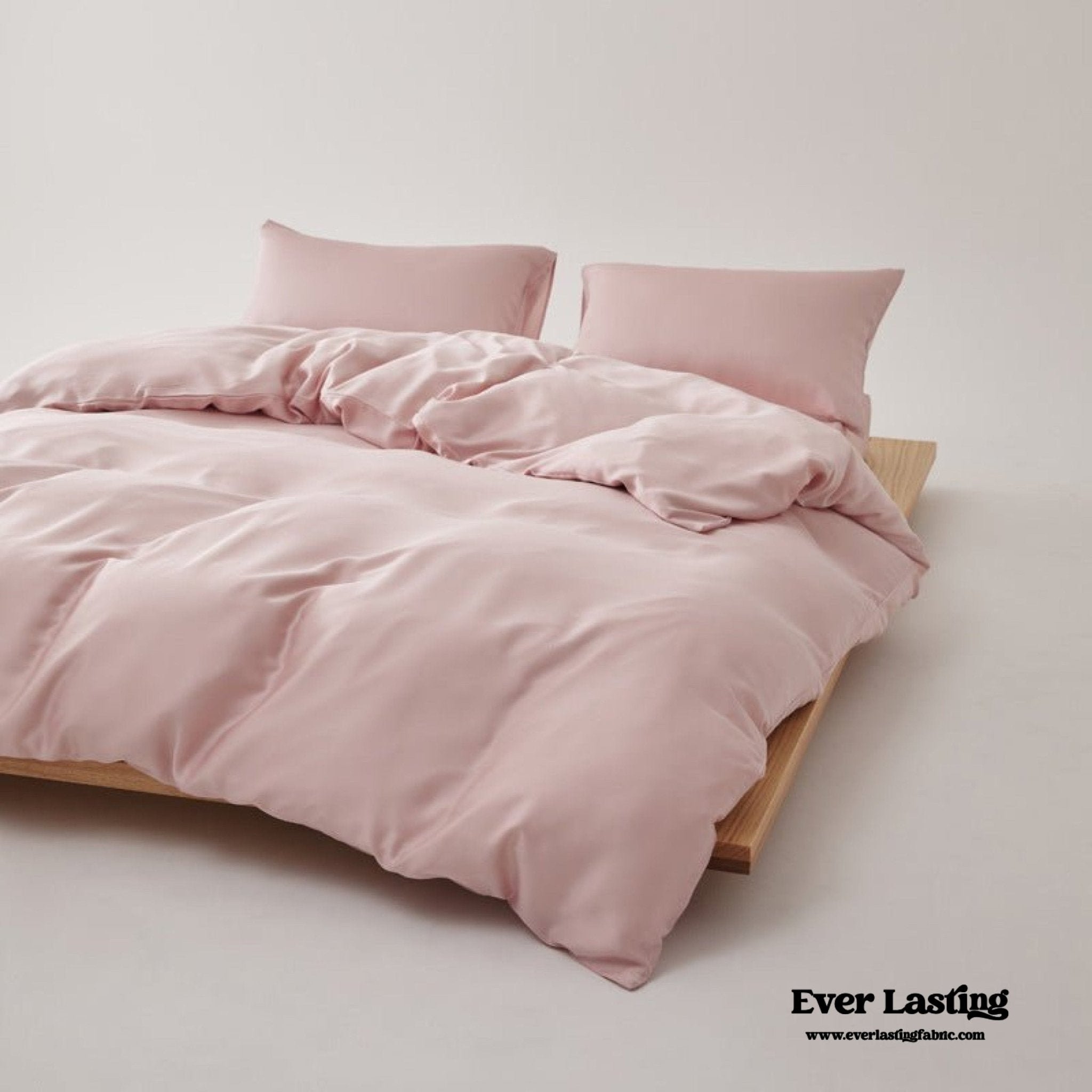 Adeline Pastel Silky Cooling TENCEL™ Bedding Set / Cream - Ever Lasting