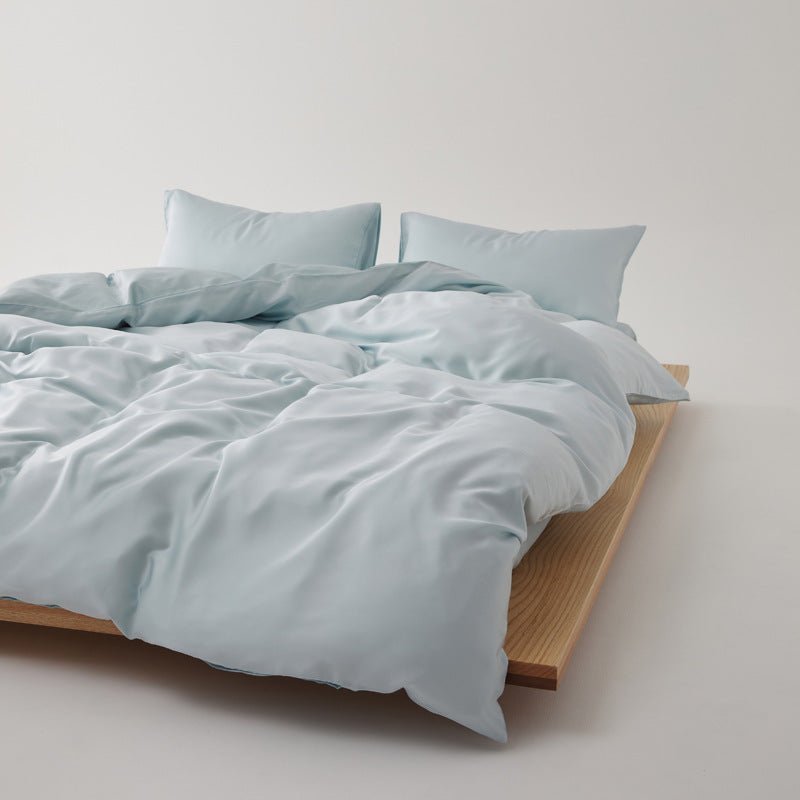 - Ever Lasting - Adeline Pastel Silky Cooling TENCEL™ Bedding Set / Green - Bedding Set - Ever Lasting