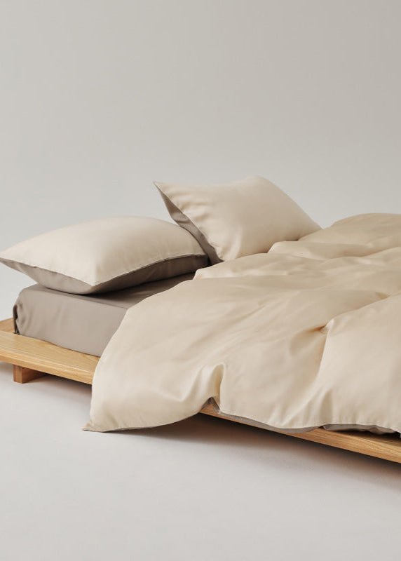 - Ever Lasting - Adeline Pastel Silky Cooling TENCEL™ Bedding Set / Green - Bedding Set - Ever Lasting