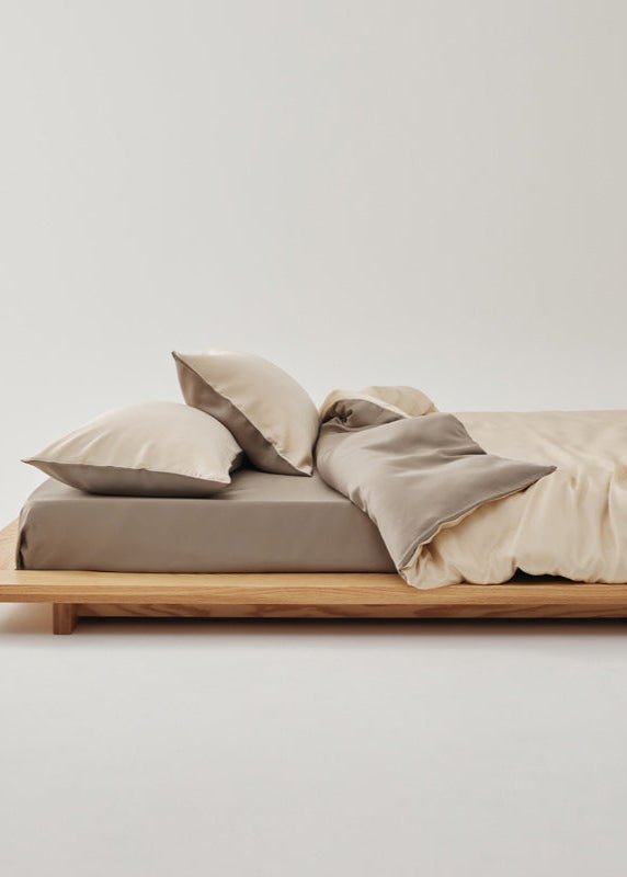 - Ever Lasting - Adeline Pastel Silky Cooling TENCEL™ Bedding Set / Green - Bedding Set - Ever Lasting