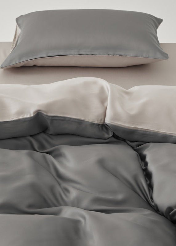 - Ever Lasting - Adeline Pastel Silky Cooling TENCEL™ Bedding Set / Green - Bedding Set - Ever Lasting