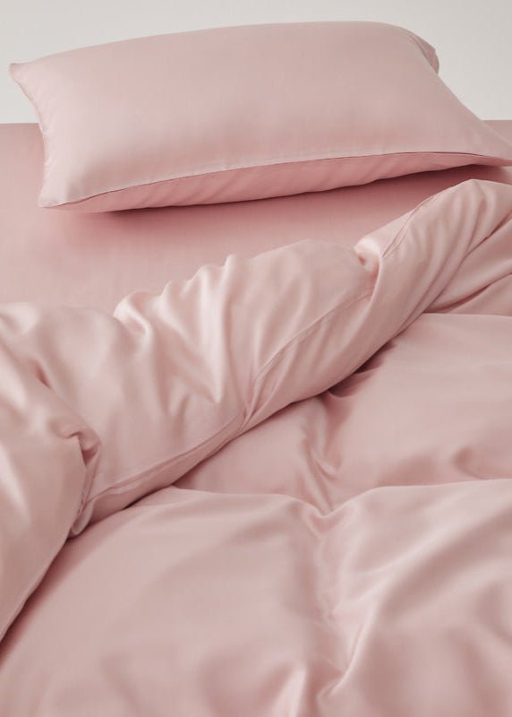 - Ever Lasting - Adeline Pastel Silky Cooling TENCEL™ Bedding Set / Green - Bedding Set - Ever Lasting