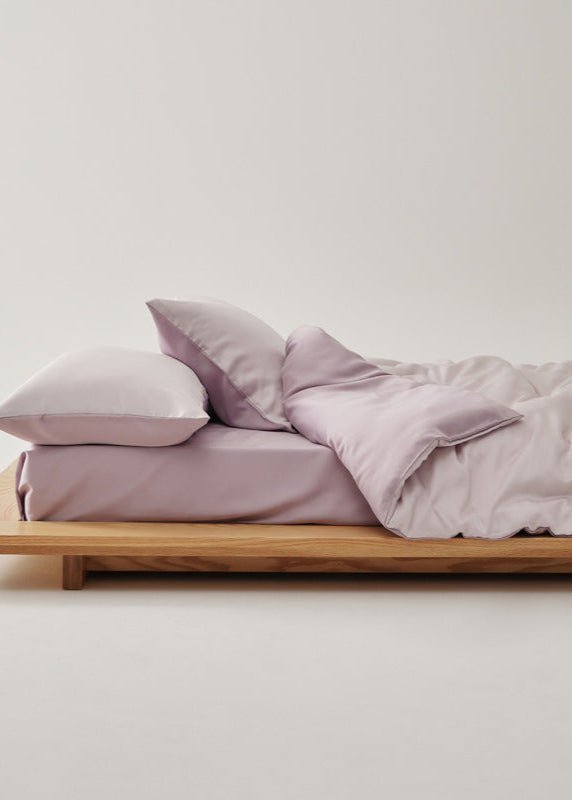 - Ever Lasting - Adeline Pastel Silky Cooling TENCEL™ Bedding Set / Green - Bedding Set - Ever Lasting