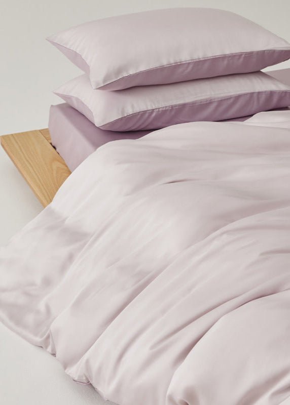 - Ever Lasting - Adeline Pastel Silky Cooling TENCEL™ Bedding Set / Green - Bedding Set - Ever Lasting
