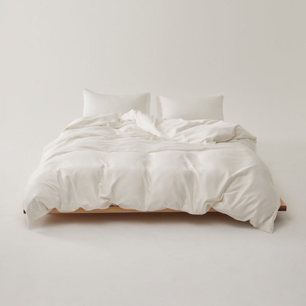 - Ever Lasting - Adeline Pastel Silky Cooling TENCEL™ Bedding Set / Green - Bedding Set - Ever Lasting