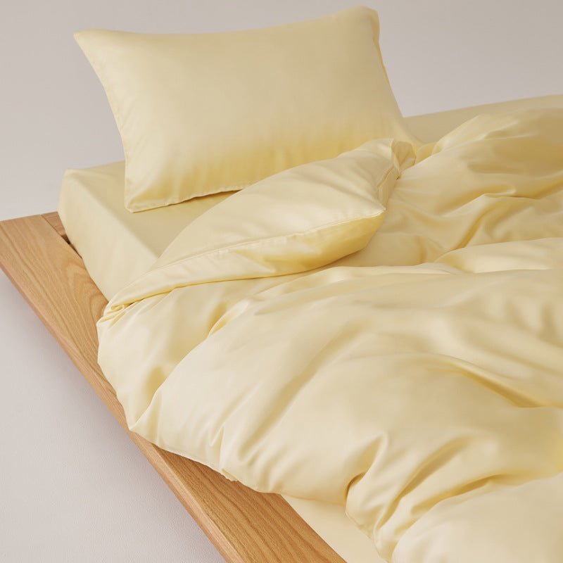 - Ever Lasting - Adeline Pastel Silky Cooling TENCEL™ Bedding Set / Green - Bedding Set - Ever Lasting