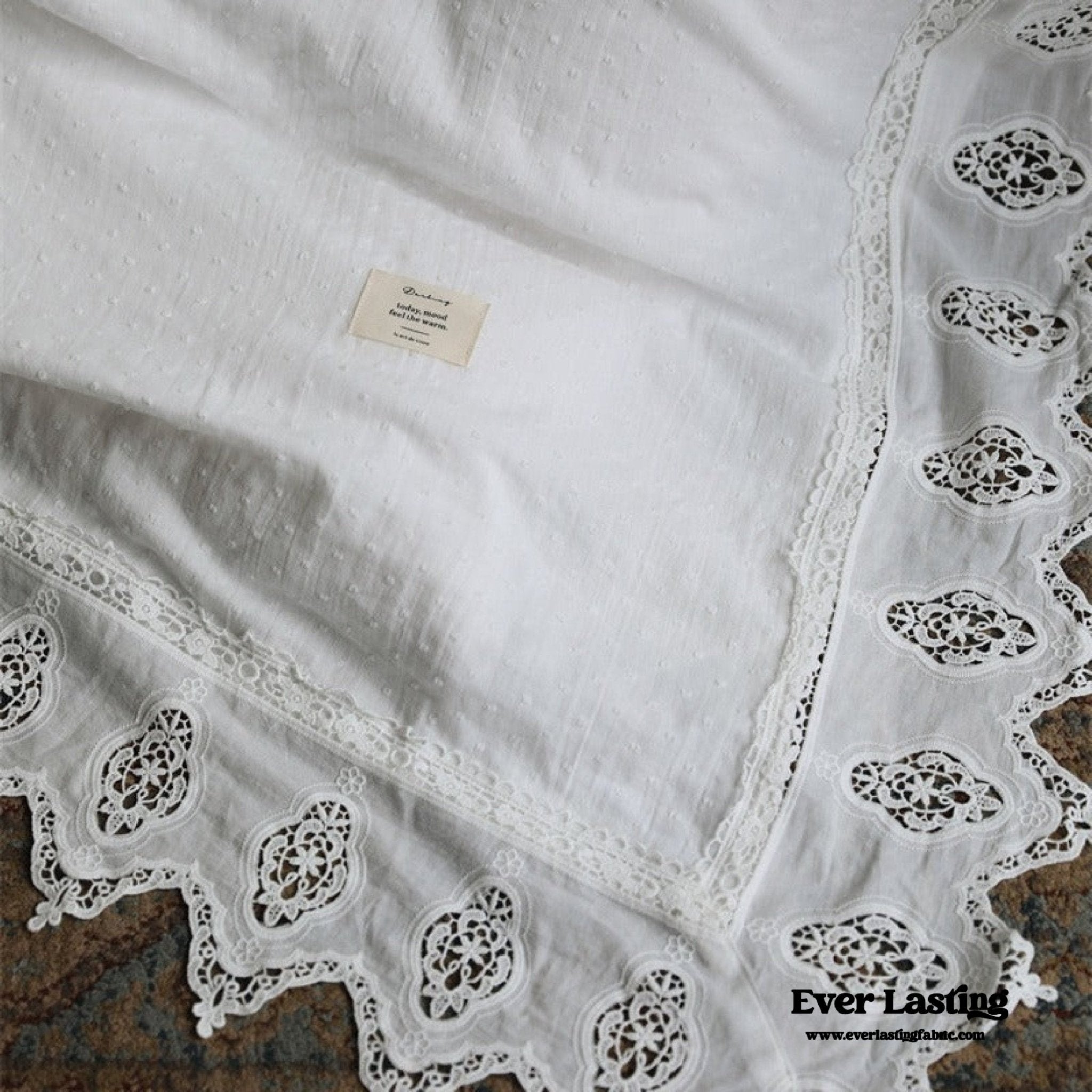 Aimé Romantic Vintage Ruffle Bedding Set / Gray - Ever Lasting