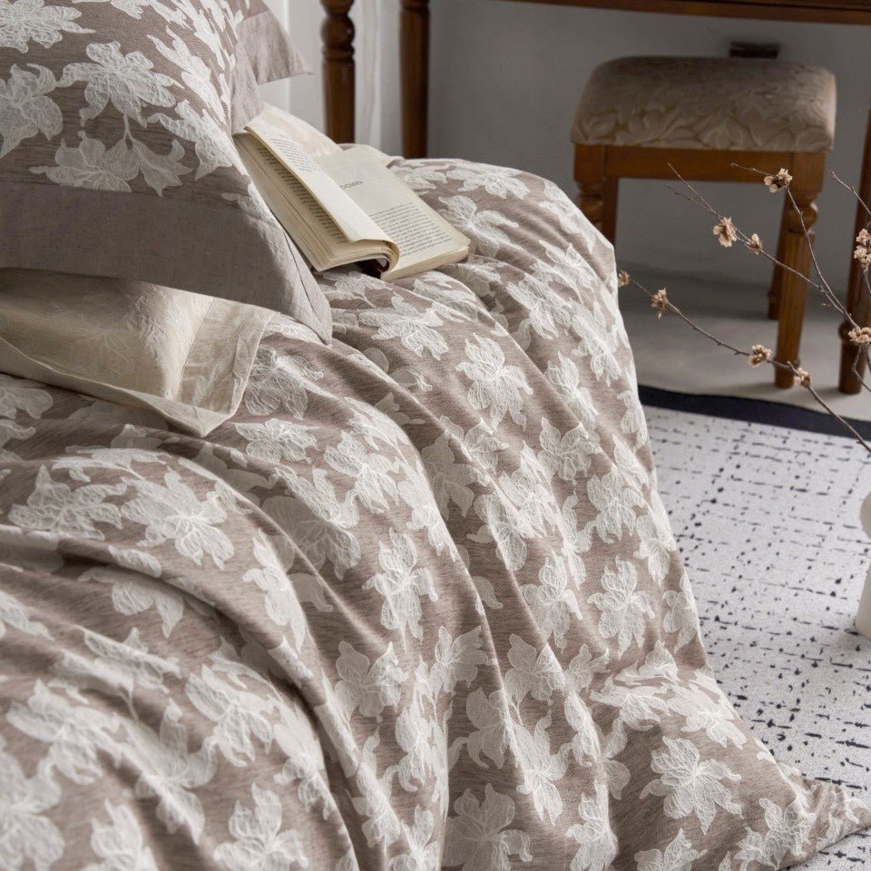- Ever Lasting - Alina Jacquard Bedding Bundle - Bedding Bundle - Ever Lasting