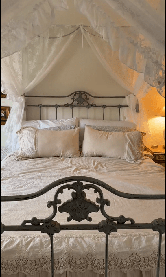 Amelie Lace Embroidered Linen Cotton Bedding Bundle - Ever Lasting