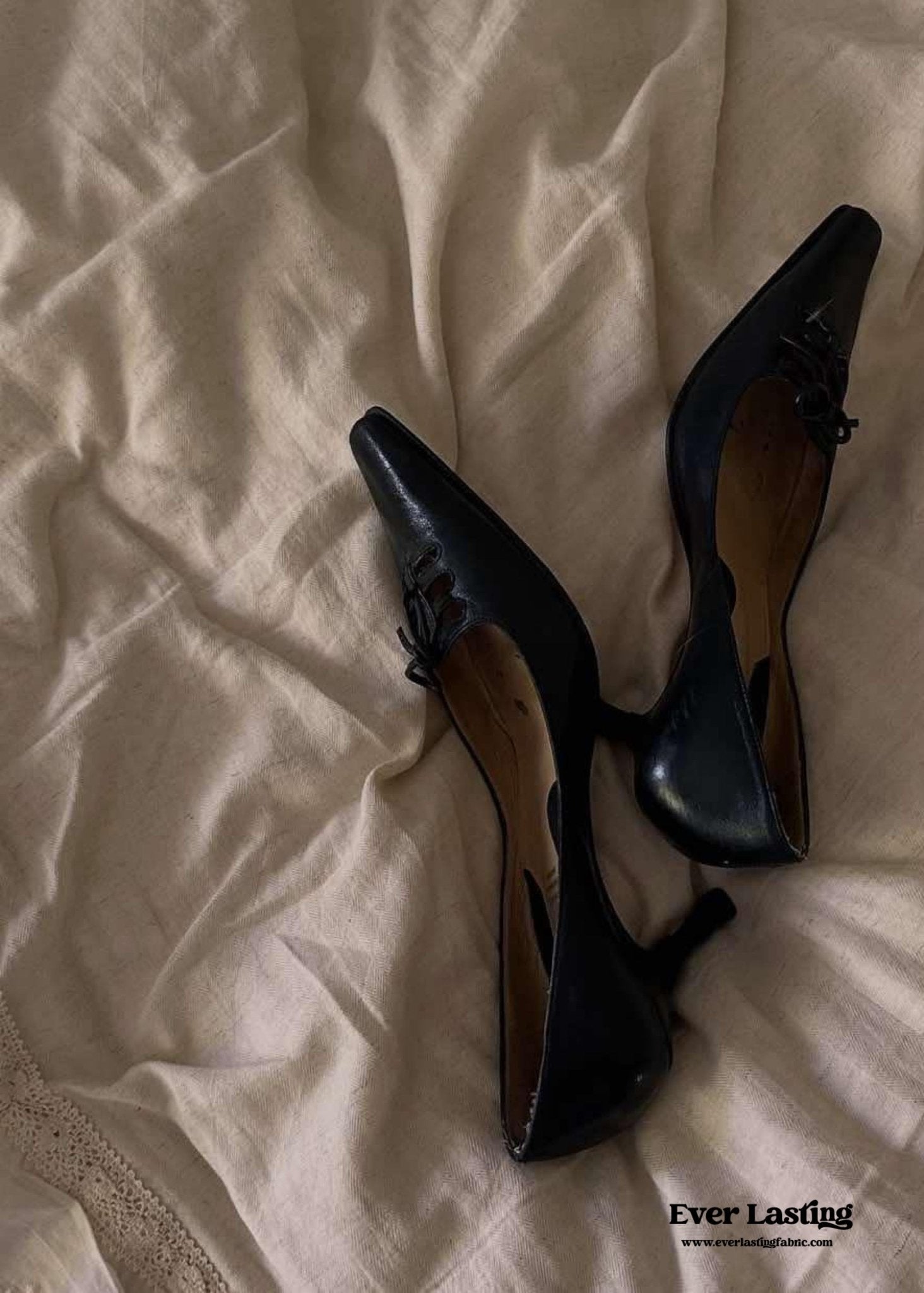 Amelie Lace Embroidered Linen Cotton Bedding Set - Ever Lasting