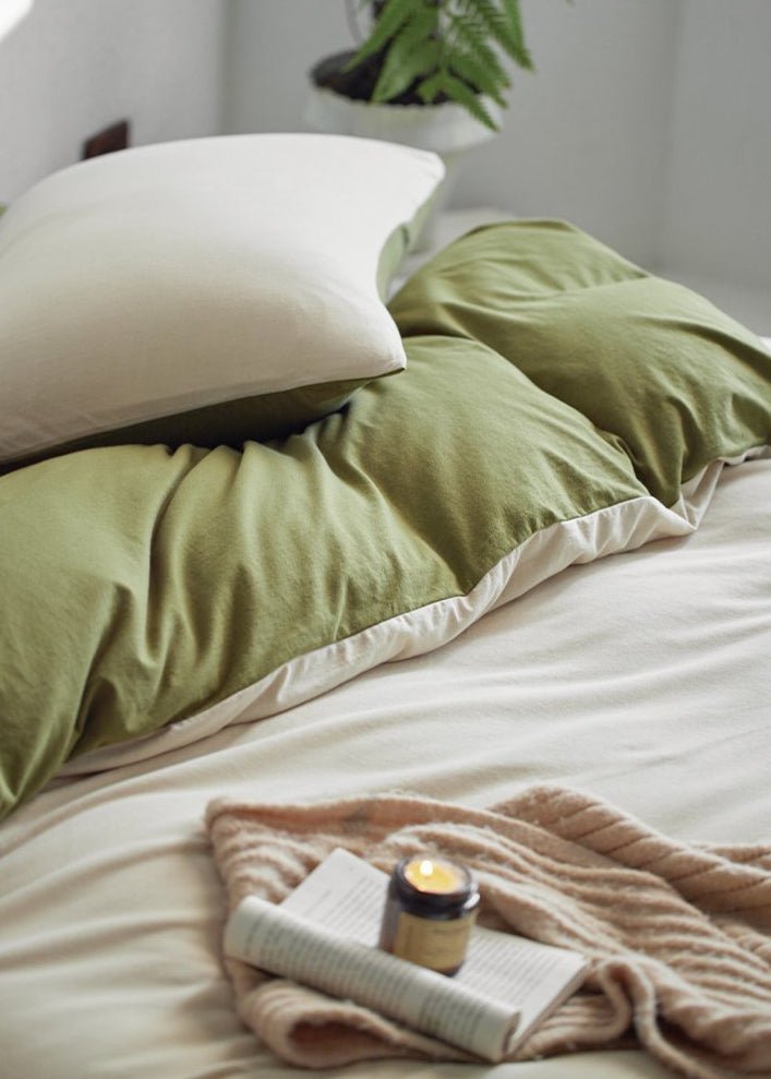 - Ever Lasting - Amora Naked Sleep Bedding Set / Beige - Bedding Set - Ever Lasting